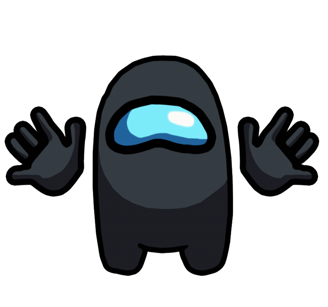 black Among Us character